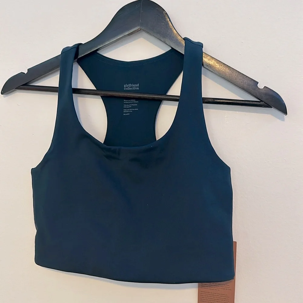 NWT Girlfriend Collective Paloma Racerback Bra, - Picture 7 of 10